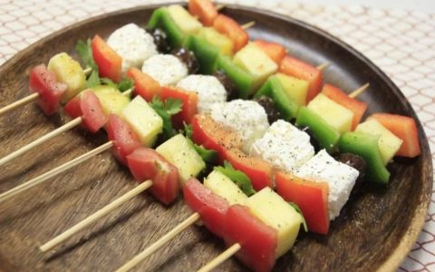瑜伽练习者食谱丨印度奶酪蔬菜串串