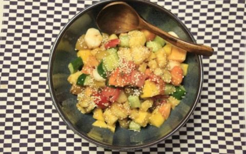 瑜伽练习者食谱丨马来西亚水果蔬菜沙拉
