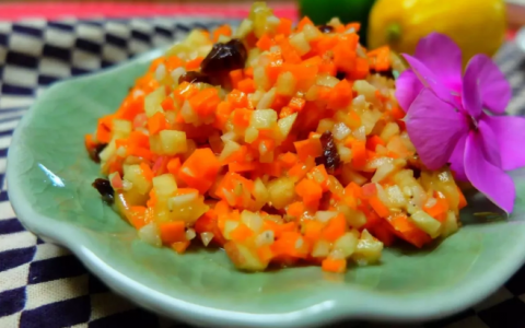 瑜伽练习者食谱丨胡萝卜沙拉