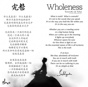 瑜伽士的诗丨《完整》