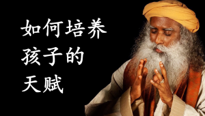 萨古鲁：如何培养孩子的天赋？