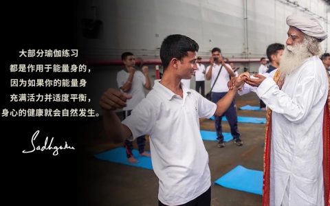 如果你的能量身充满活力，健康就是自然的结果
