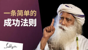 萨古鲁：如何才能获得真正的成功？
