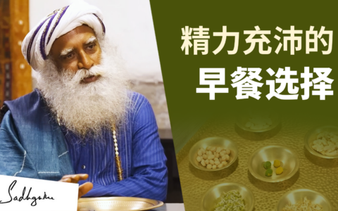 萨古鲁让一天精力充沛的秘诀