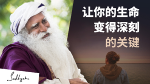 让你的生命变得深刻的关键