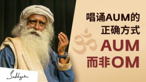 唱诵AUM的正确方式，AUM而非OM